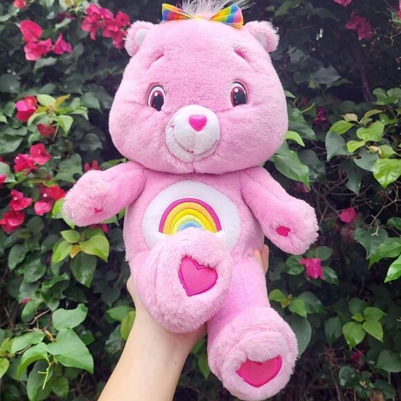 2007 13 inch Cheer Bear Care Bear - Picture 1 of 4